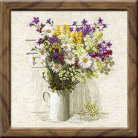 Riolis Cross Stitch - Wildflowers