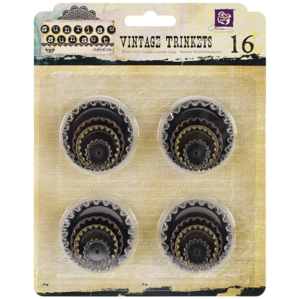 Bottle Caps - Finnabair Mechanicals Metal Embellishments