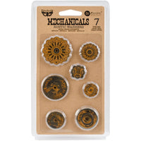 Rustic Washers - Finnabair Mechanicals Metal Embellishments