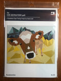 Farmyard Abstractions Quilt Pattern - The Cow by Violet Craft