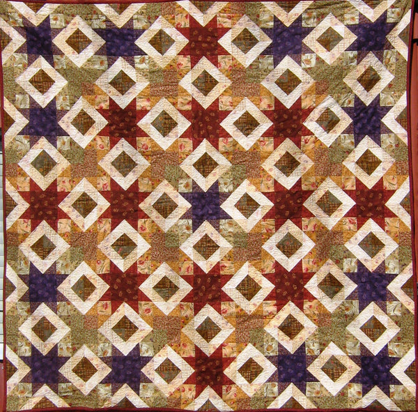 Aurora Quilt Pattern by Cecile Whatman