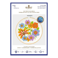 DMC Cross Stitch Kits - Flowers and Butterflies