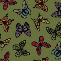 Bonnies Butterflies Flannel by Bonnie Sullivan for Maywood Fabrics