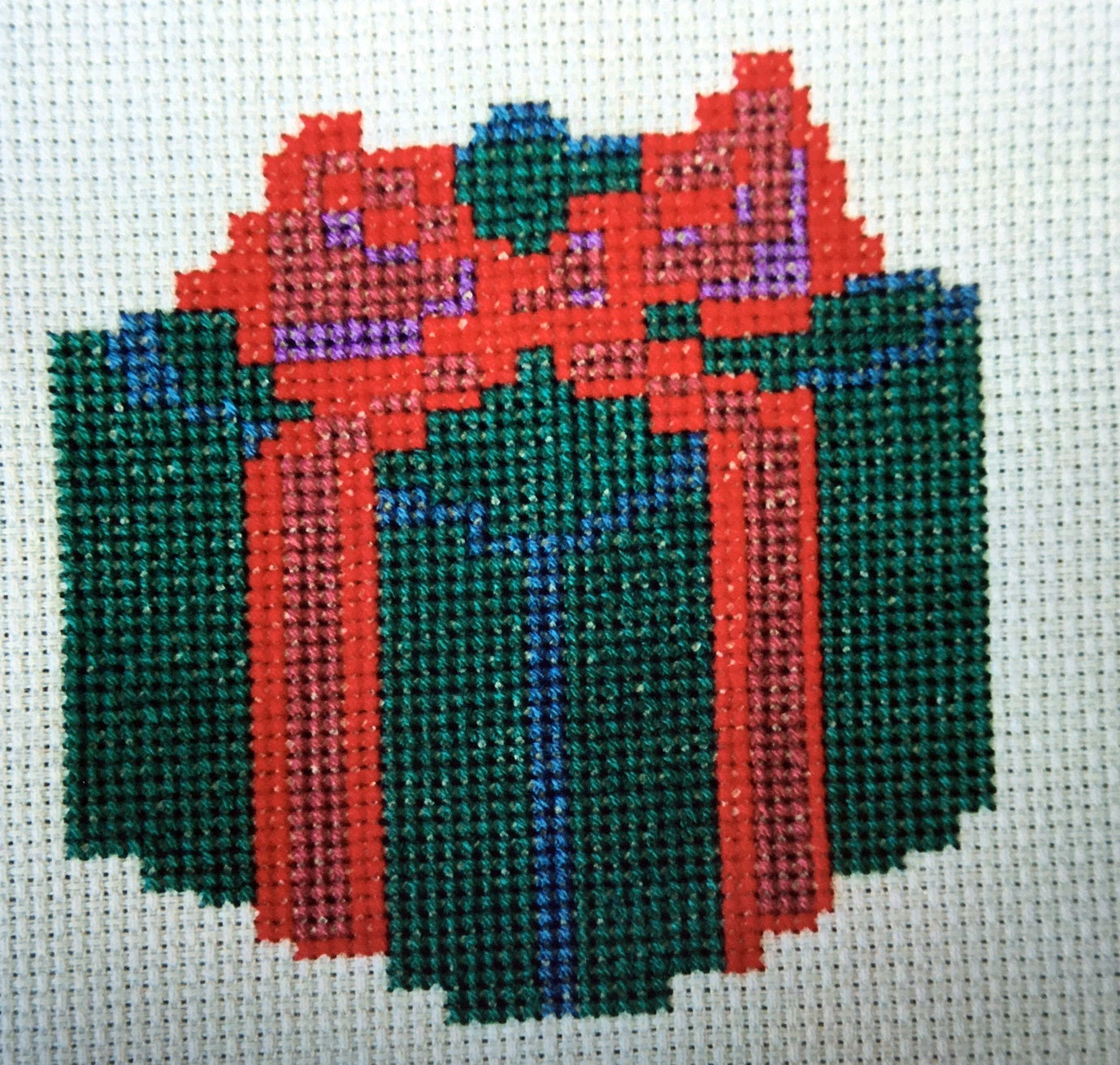 Uniquely Christmas Christmas Present Cross Stitch Chart