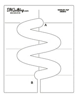 Donna McCauley Quilting Templates - Wiggle Templates