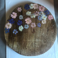 Pastel Flower Cheese Board