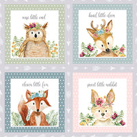 Forest Friends by Audrey Jeanne Roberts for 3 Wishes Fabric
