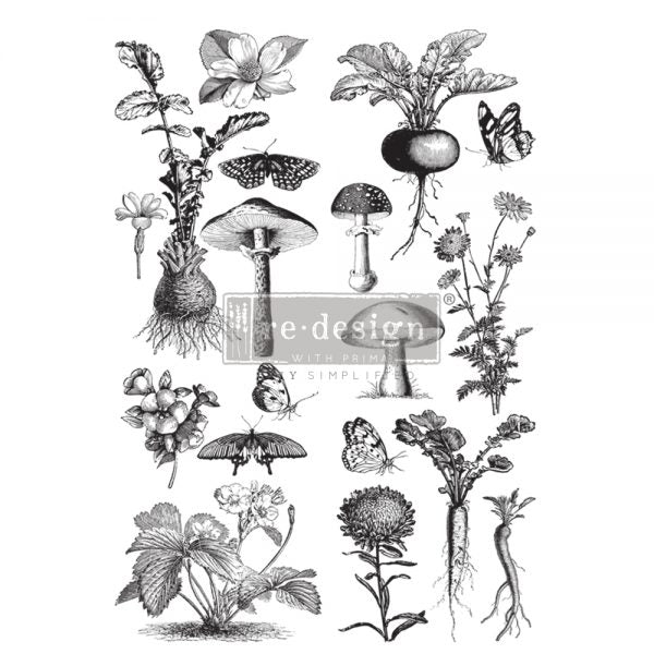 Fungi Forest Decor Transfer