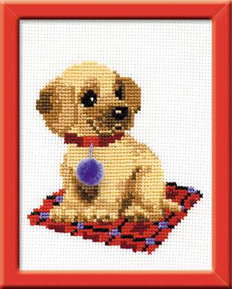 Riolis Cross Stitch - Puppy