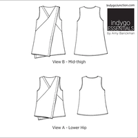Asymmetrical Top and Tunic by Indygo Junction