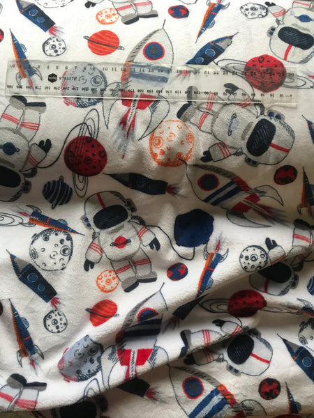 Space Cadet Minky Cuddle Fabric