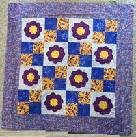 Butterflies and Flowers Lap Top Quilt