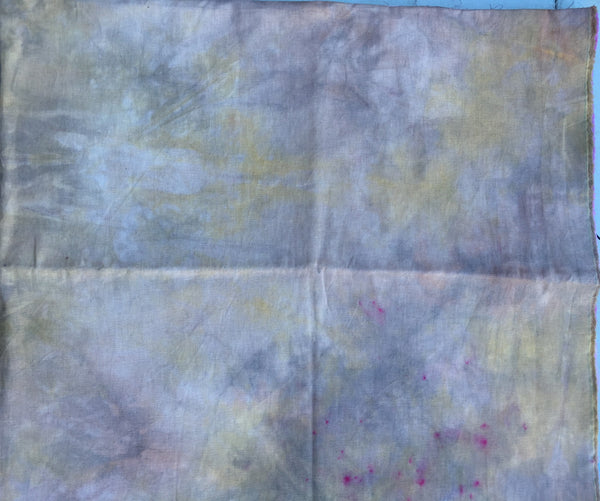 Hand dyed Linen 027