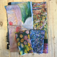 Claude Monet: Digitally Printed Cotton Quilting Fabric by Robert Kaufman Bundle