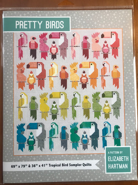Pretty Birds Pattern by Elizabeth Hartman