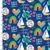 Seas the Day by Bethany Joy for 3 Wishes Fabric