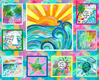 Seas the Day by Bethany Joy for 3 Wishes Fabric