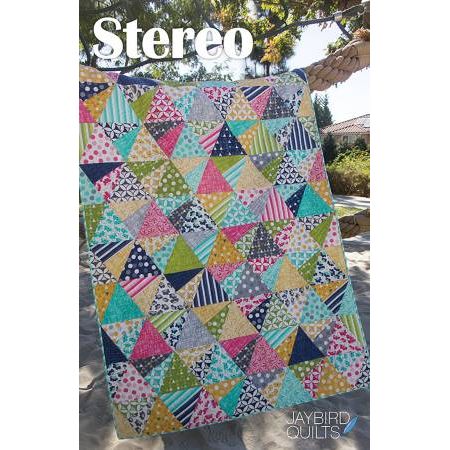 Stereo Quilt Pattern by Jaybird Quilts