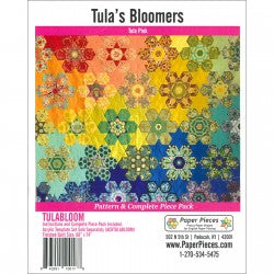 Tula Pink Bloomers Quilt Pattern with papers