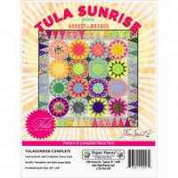 Tula Pink Sunrise Quilt Pattern with papers
