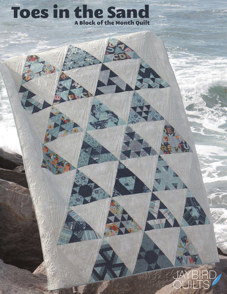 Toes in the Sand by Jaybird Quilts Pattern Book