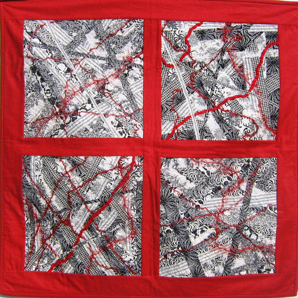 Anarchy Quilt Pattern by Cecile Whatman