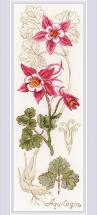 Riolis Cross Stitch - Aquilegia