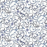Blue and White Elegance from Benatex