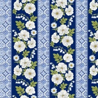 Blue and White Elegance from Benatex