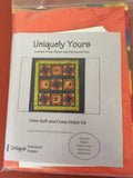 Geoff and Lorraine Clown Cross Stitch Quilt Kit