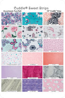 Shannon Minky Cuddle 10 inch strips