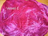 Hand Dyed Velvet Fat Quarters