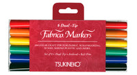 Tsukineko Fabrico Pens Set of 6 - Standard Set