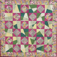 Field of Flowers Quilt Pattern by Cecile Whatman