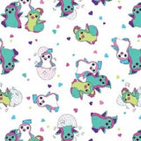 Hatchimals Cotton Patchwork Fabric by Shannon Fabrics