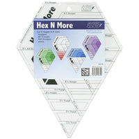 Hex N More Ruler by Jaybird Quilts