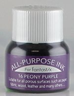 16 Peony Purple Tsukineko All Purpose Ink 15mls