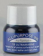 18 Ultramarine Tsukineko All Purpose Ink 15mls