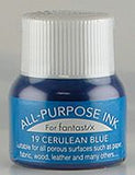 19 Cerulean Blue Tsukineko All Purpose Ink 15mls