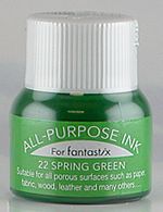 22 Spring Green Tsukineko All Purpose Ink 15mls