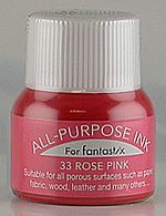 33 Rose Pink Tsukineko All Purpose Ink 15mls