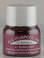 61 Burgundy Tsukineko All Purpose Ink 15mls