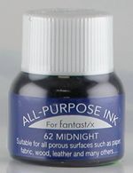 62 Midnight Tsukineko All Purpose Ink 15mls