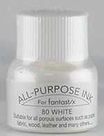 80 White Tsukineko All Purpose Ink 15mls