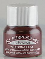 97 Sedona Clay Tsukineko All Purpose Ink 15mls