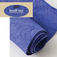 kraft-tex® Designer Colors Hand-Dyed & Prewashed Rolls - Blue Iris