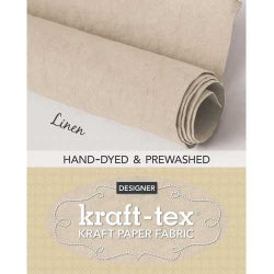 kraft-tex® Designer Colors Hand-Dyed & Prewashed Rolls - Linen