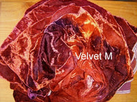 Hand Dyed Velvet Fat Quarters