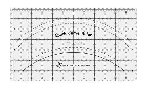 Quick Cut Ruler by Sew Kind of Wonderful