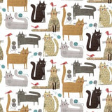 Raining Cats and Dogs Patchwork Fabric